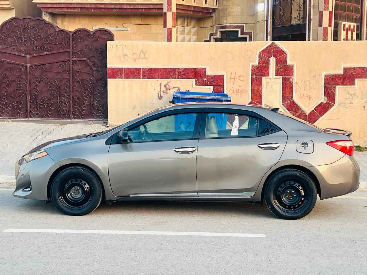 كورلا 2019 
مواصفات Le
رقم اربيل تحويل ثاني يوم 
السياره ضررها بنيد مبدل فقط 
وصار بيها طخه  بل جالملغ السكن تعديل 
السياره معروضه 138$وبيها مجال قليل
مكان السياره تكريت 
***********
