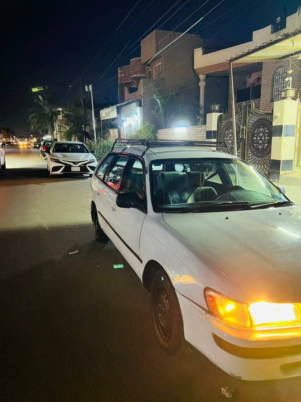 كورلا ستيشن 95 رقم بغداد نكليزي.                                 سنويه 27السعر 52 وبيه مجال                                  محرك 1800                                                               كهربائيت شغاله كله                                                     دبلات خلفي مو ورك                                                                                                     مكانه بغداد بلديات ***********
