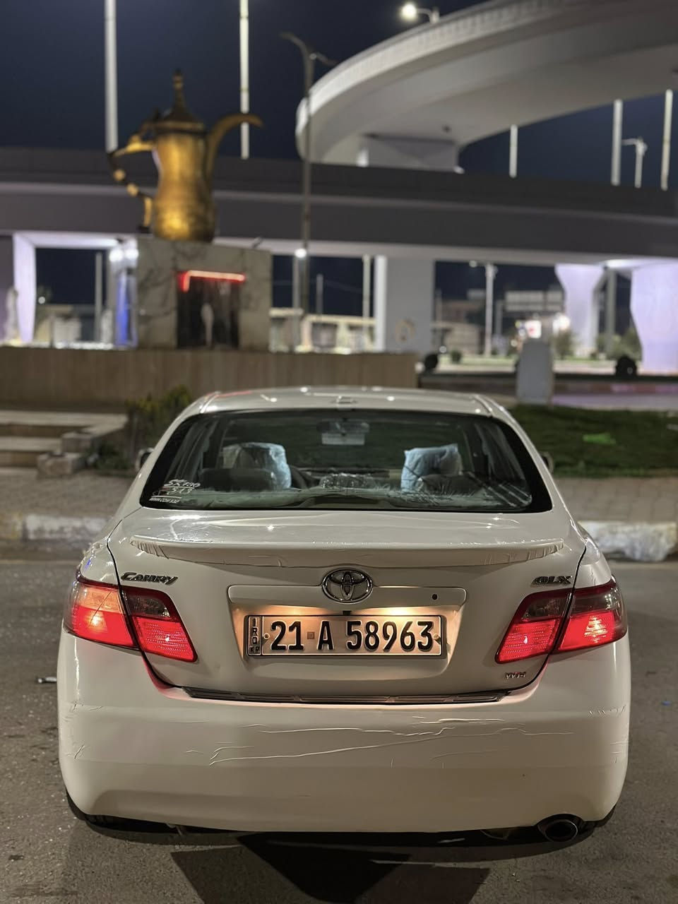 السلام عليكم 
للبيع ..
كامري خليجي 2008 رقم سليمانيه الجديد وهزة وسنوية جديدة 2030
محرك شرط 
كير شرط 
صدر جديد امامي + خلفي شرط 
تخم تاير جديد + ويل كب 
شاشة + كامرة 
قطعتين تبريد 
حساسات 
منظومة زنون
تبريد ثلج + تدفئة شرط 
الصبغ / 3 قطع بدون دواخل اثر شخط 
جاهزة من الدعامية للدعامية 
السعر / 102
العنوان / تكريت / القادسية 
اتصل للأستفسار / ***********
