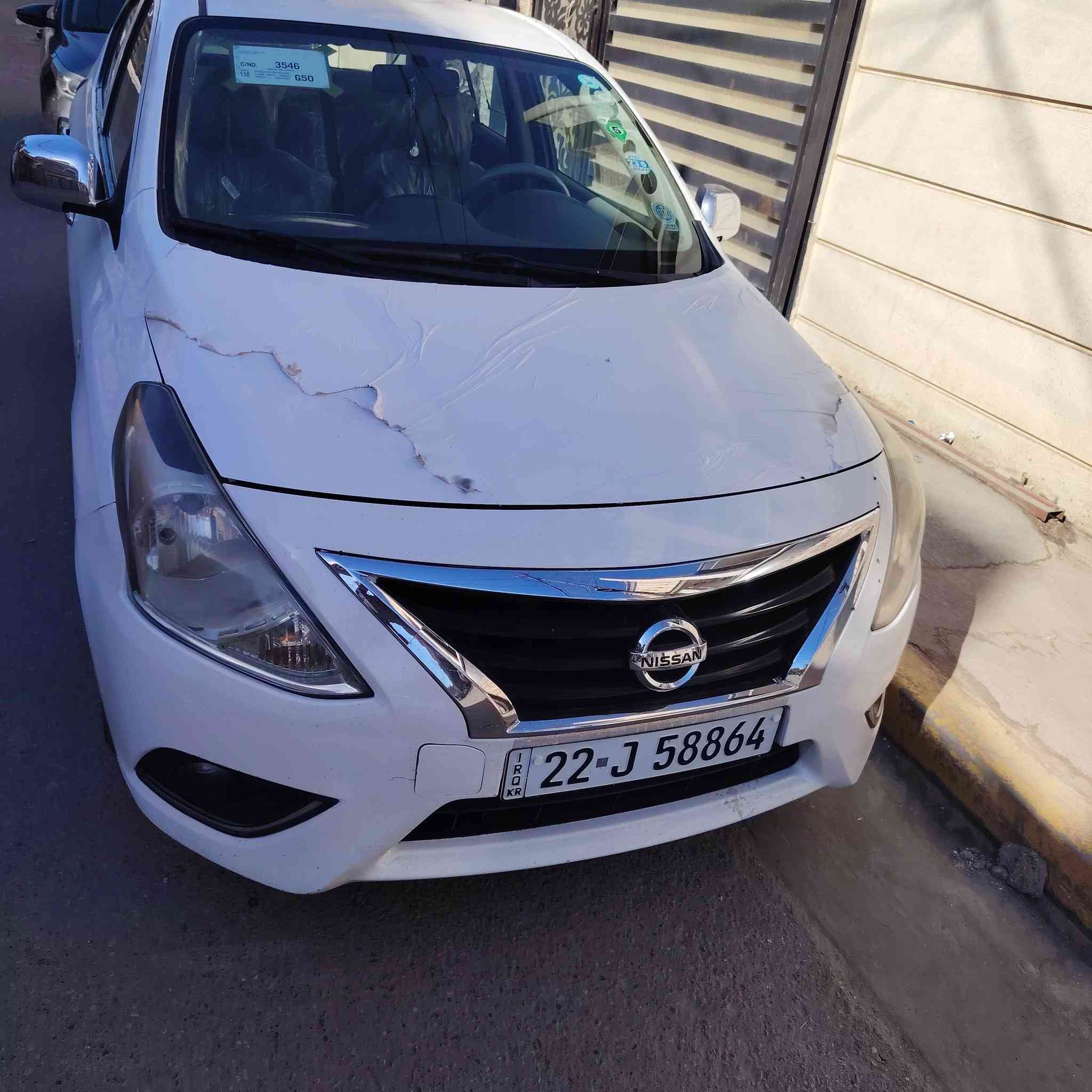 السلام عليكم نيسان سني هندي موديل 20 رقم أربيل دولي هزه جديد سنويه جديد الي 30 بسمي السعر 110 وبيهه مجال بيهه قبق جنطه وبيهه صوت رواجز للاستفسار الاتصال على الرقم *********** المكان بغداد الغزاليه الهياكل شارع ٢٠ قرب ماركت اميره
