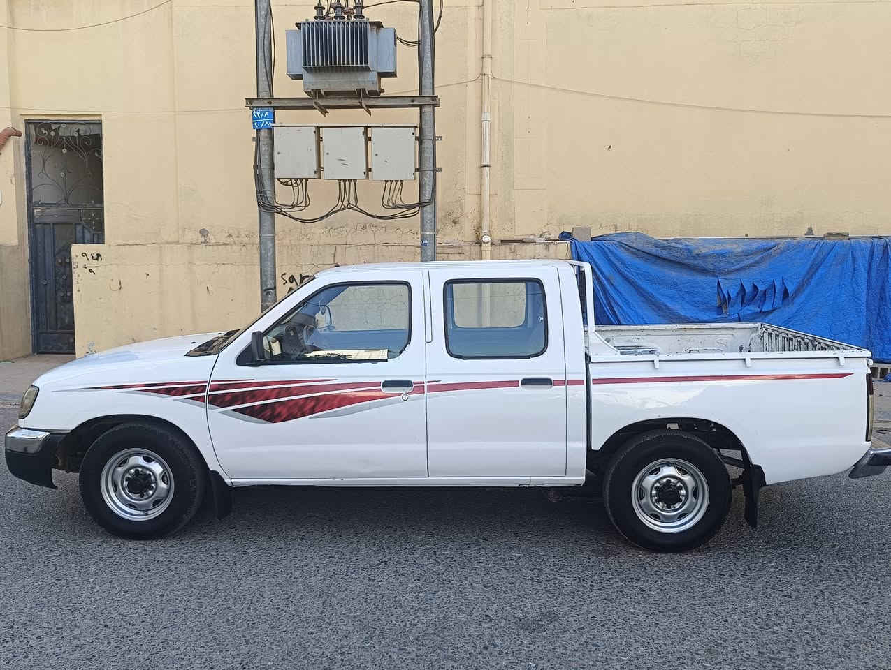***********پیکاب نیسان مۆدێلz2003گێڕومەکینەو ئەکسل وتەبرید بەشەرت مزایدە بێدەعم و بێلێدراو نمونە جوانی لۆک لۆکە چوارتایە لۆک بێتەقەوڕەقە سعر 55گڵاویەک تۆز مەجال ***********ناونیشان چەمچەماڵ
