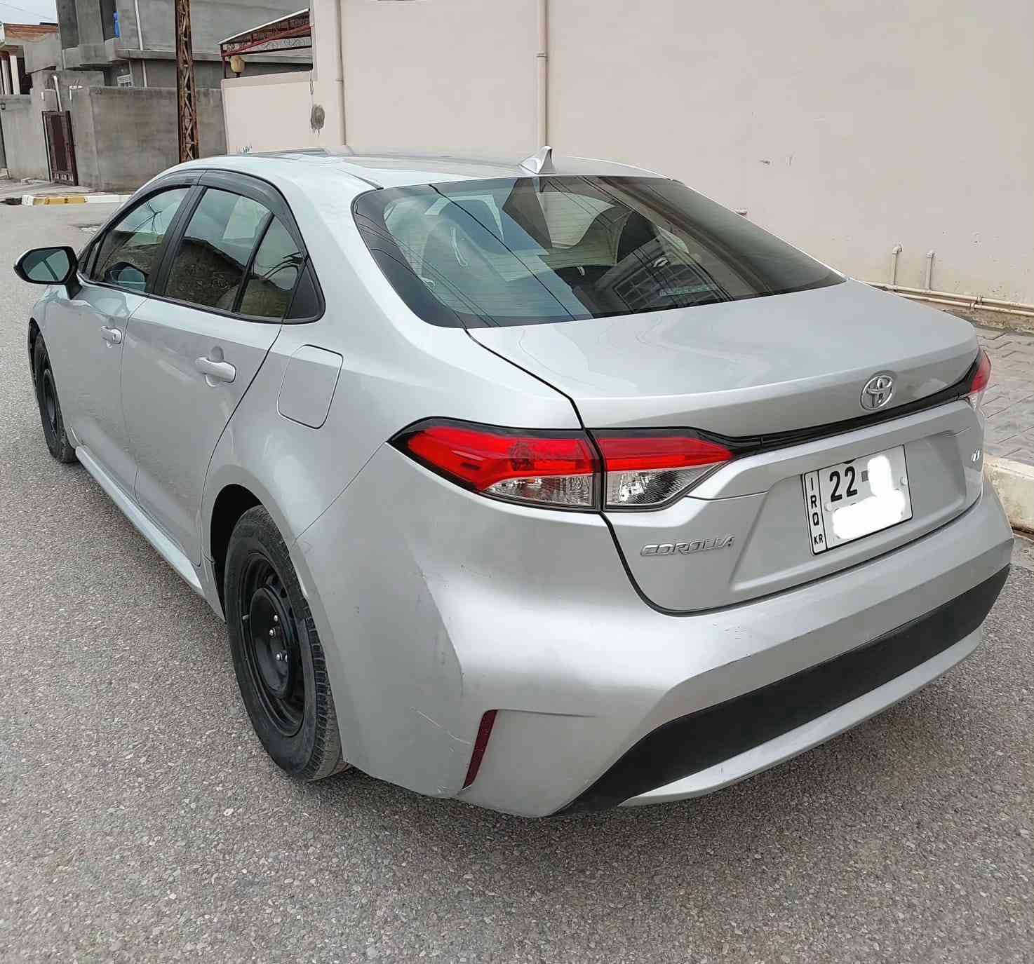 سلام عليكم كورلا2021Le امريكي
كشنات تدفئه 
نقطه عمياء
رادار أمامي تحديد مسار 
رادار خلفي حجر رادارات بلادي
سايد بريك بصمه ، اتو هولد
مكينه 1800 ماشيه 50 
رقم اربيل سنويه جديده شرط تحويل
ايرباك برده وستيرن راجع سستم 
ضرر بونيد صبغ فقط وجاملغ مبدل بلادي 
مكان السياره ديالى 
السعر 140$ وبي مجال 
الرقم ***********
