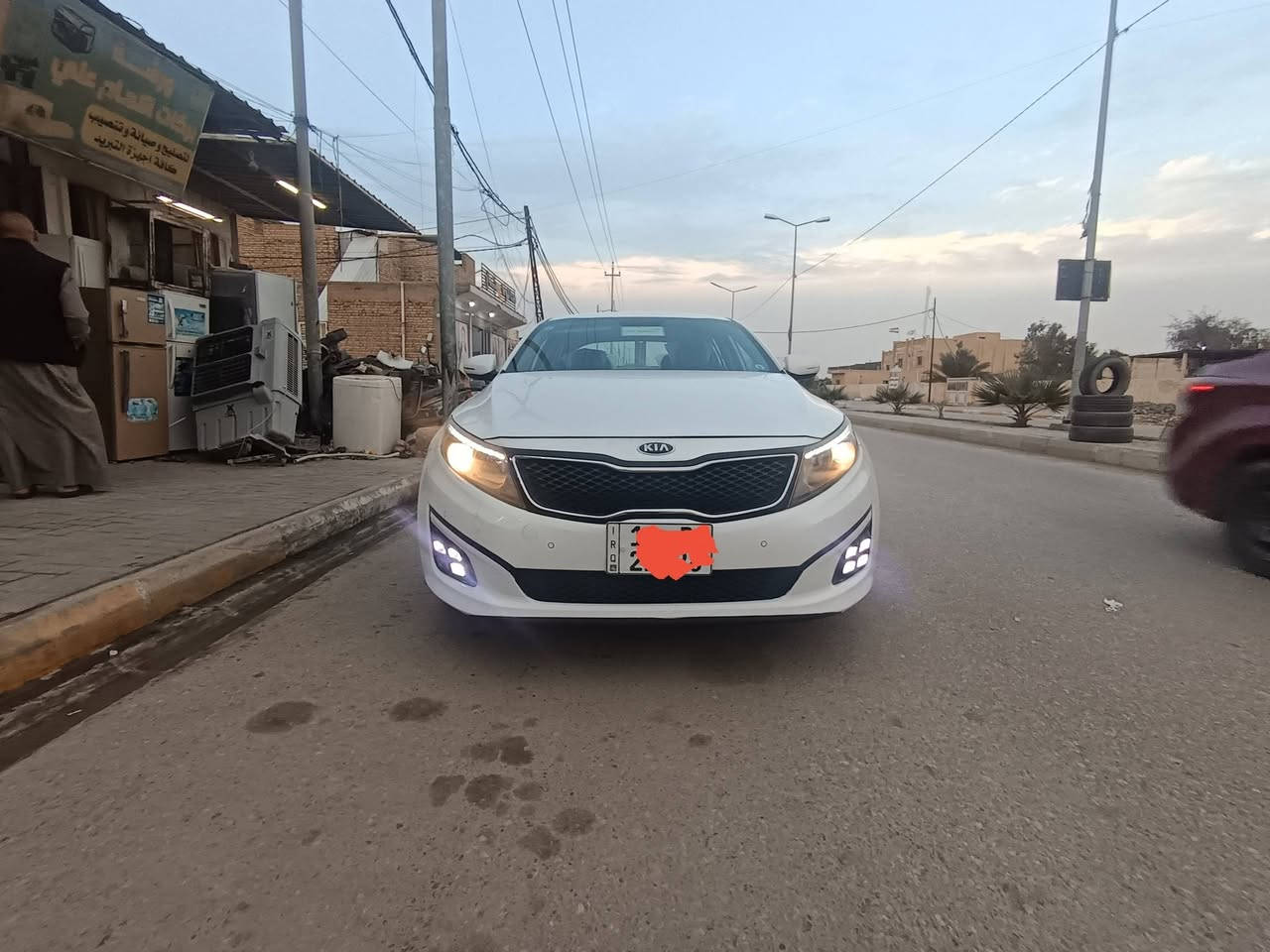 كيا أوبتيما موديل 2014 شكل 15
مكفوله ضربه وتبديل ماشيه 100الف فول مواصفات قماره حديد 
بصمه جلد 2400 دوش 
استيرن دي لد امامي وخلفي 
مرايات شفط قلاب 
تبريد خلفي 
شاشه كامره بلمرايه
شاره بلمرايه بلاجكتور 
5 ويل كب كروم 
شفتات بلستيرن 
هوايه بيه مواصفات 
رقم بغداد دولي سنويه جديده 
هزه جديده السعر 165 
مكان السياره السماوه 
الشراي يتصل ***********
