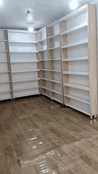 رفوف MDF • مستعملة شهر • رئاسة العبيدي