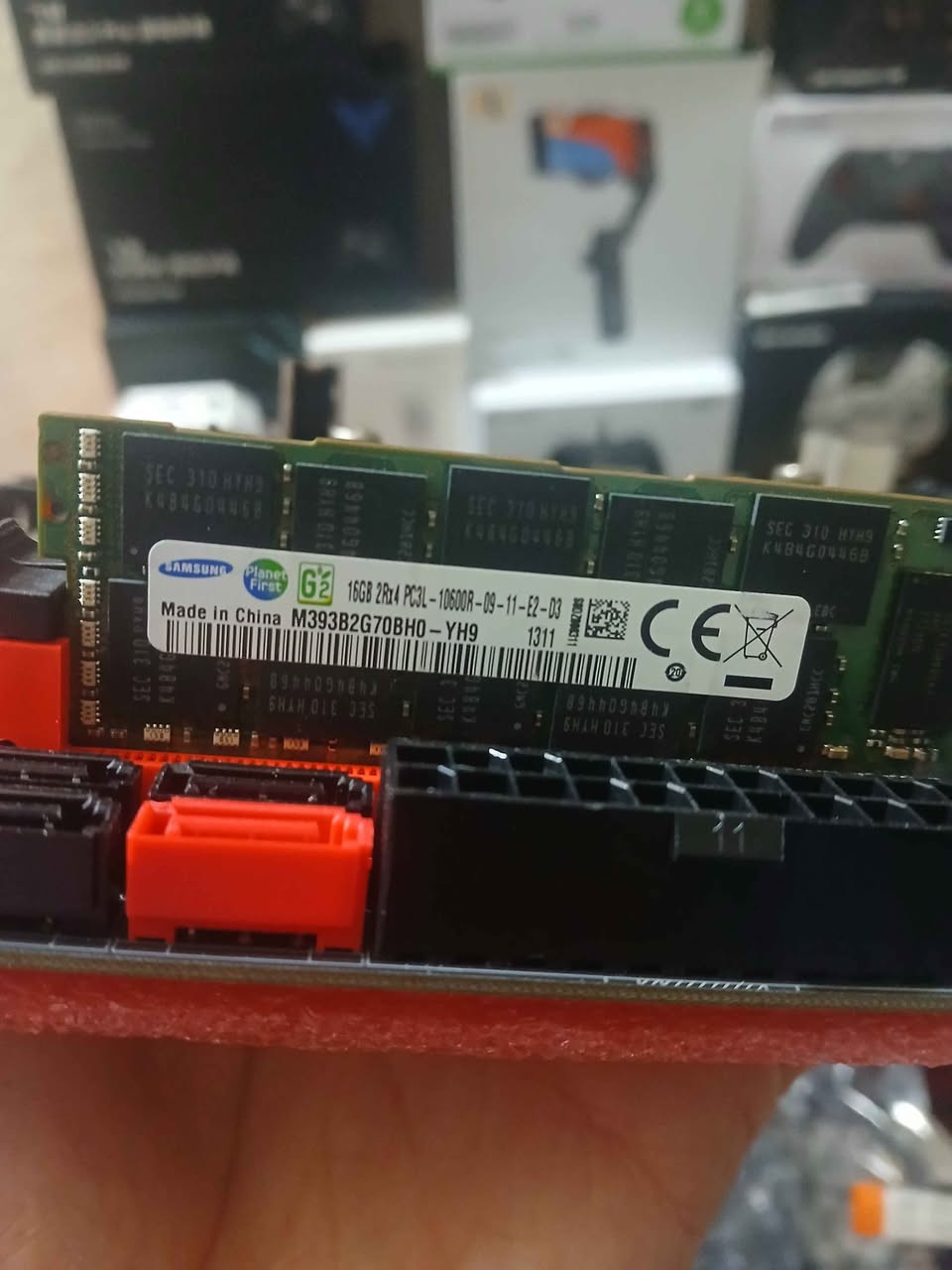 مذربورد DDR3  + معالج + رام 16GB جديد غير مستخدم  متواجد خاص توصيل موجود بغداد وجميع المحافظات بغداد, العراق


**إذا كنت صاحب هذا الإعلان وتريد حذفه لأي سبب، رجاءا أرسل رسالة إلى الدعم الفني**