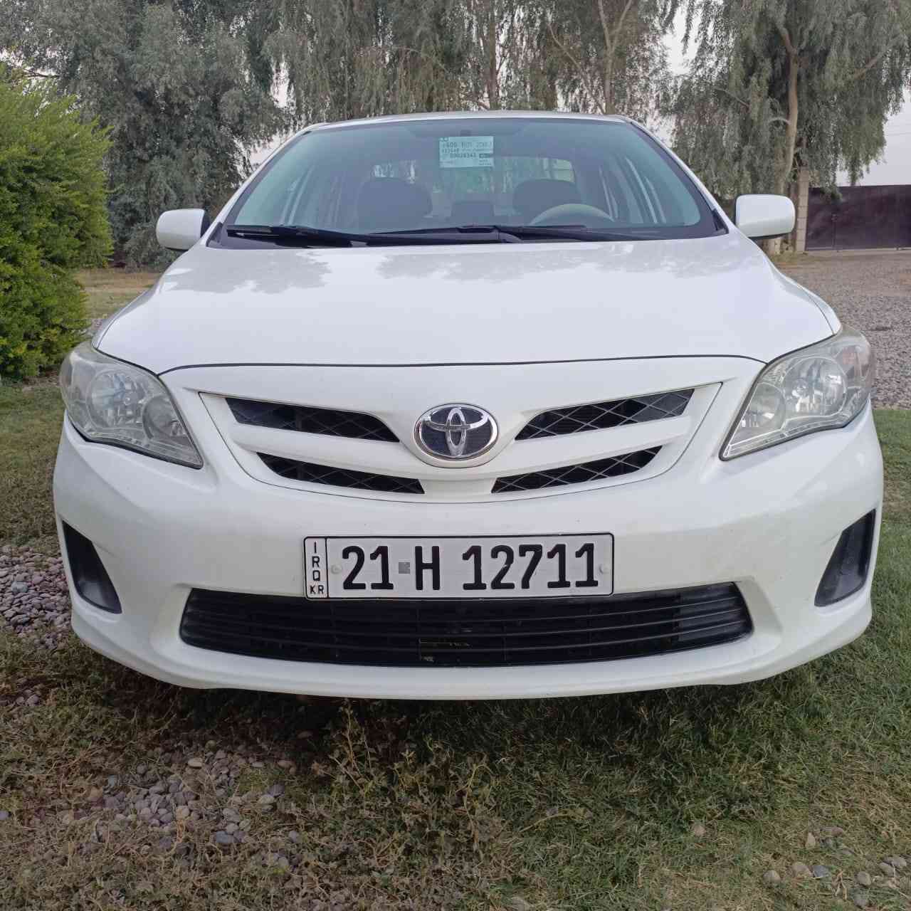 السلام عليكم ورحمة الله وبركاته 
تويوتا كورلا موديل 2012 رقم سليمانية دولي 
هزة وسنوية جدد شرط التحويل 
السيارة كلين بدون صبغ شرط 
ماشية 143 الف كيلو متر 
گير ومحرك شرط مامفتوح 
محرك حجم 18 
طخم تايرات جديد 
طخم حدادية خلفي وأمامي جديد 
السيارة جديدة مال جناي ماتحتاج مصرف نهائياً 
السعر 148$ وبيها مجال بسيط جداً 
للاستفسار ***********
#الخاص_مغلق
