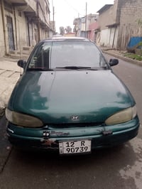 سياره هيونداي اكسنت موديل 94 كير توماتيك رقم نينوى مصطره سنويه 29 كربو...