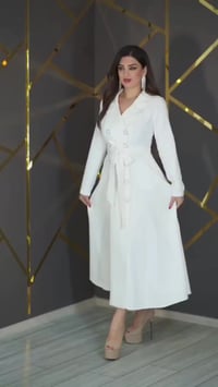 فستان • قماش دبي • مقاسات ٣٨-٤٨