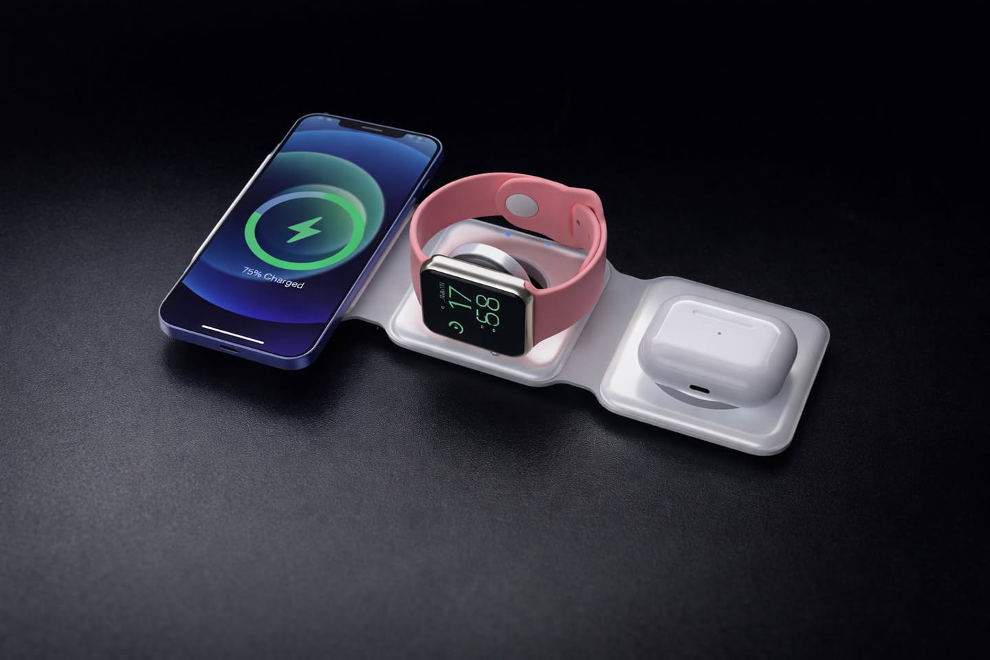 ⚡ شاحن مغناطيسي 3 في 1 للآيفون و Apple Watch و AirPods بنفس الوقت.

تصميم قابل للطي ويشتغل كستاند للموبايل أثناء الشحن 🔋

خفيف وعملي… مثالي للبيت أو السفر ✨وبسعر 18.000 الف ويوجود توصيل لجميع محافظات العراق


**إذا كنت صاحب هذا الإعلان وتريد حذفه لأي سبب، رجاءا أرسل رسالة إلى الدعم الفني**