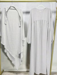 فستان مع حجاب • قطعتين • توصيل داخل العمارة