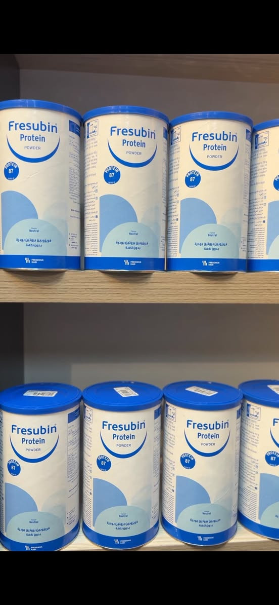 ⁨ البروتين الطبي لدعم التغذية والضعف العام

إذا تعاني من ضعف عام، نقص شهية، أو تحتاج دعم غذائي متكامل
بروتين Fresubin يساعد على:

✅ دعم الكتلة العضلية
✅ تحسين التغذية العامة
✅ تعويض نقص البروتين بالجسم
✅ مناسب لكبار السن وفترات النقاهة

📍 متوفر الآن في صيدلية الأسرة السعيدة
#بروتين_طبي
#Fresubin
#فريزوبين
#بروتين_آمن⁩


**إذا كنت صاحب هذا الإعلان وتريد حذفه لأي سبب، رجاءا أرسل رسالة إلى الدعم الفني**