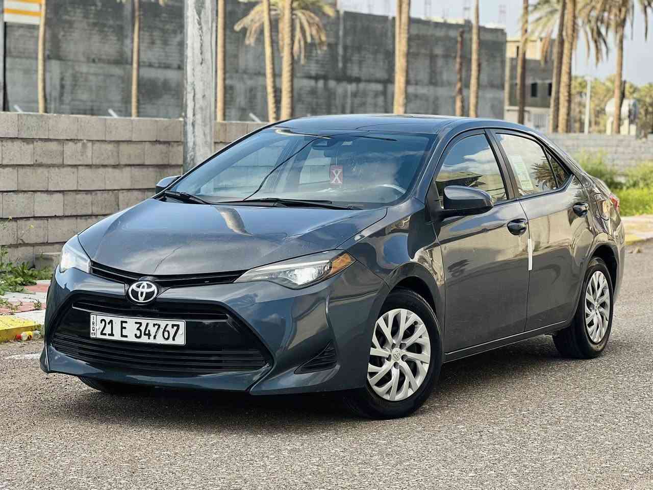 كورلا وارد أمريكي
موديل 2019
فئه LE
لون نفطي
مواصفات
شاشه 
كأمره 
تحكمات 
رادار امامي 
تحديد مسار 
بعد مواصفاته معروفه 
ضرر فقط دعاميه بدون دواخل بدون ايرباك بي قطعتين ونص كلير امريكا بدون دواخل 
كير مكينه بشرط 
سعره 125 وبي مجال للشراي 
عنوان ديالى خانقين 
واي استفسار 

***********
