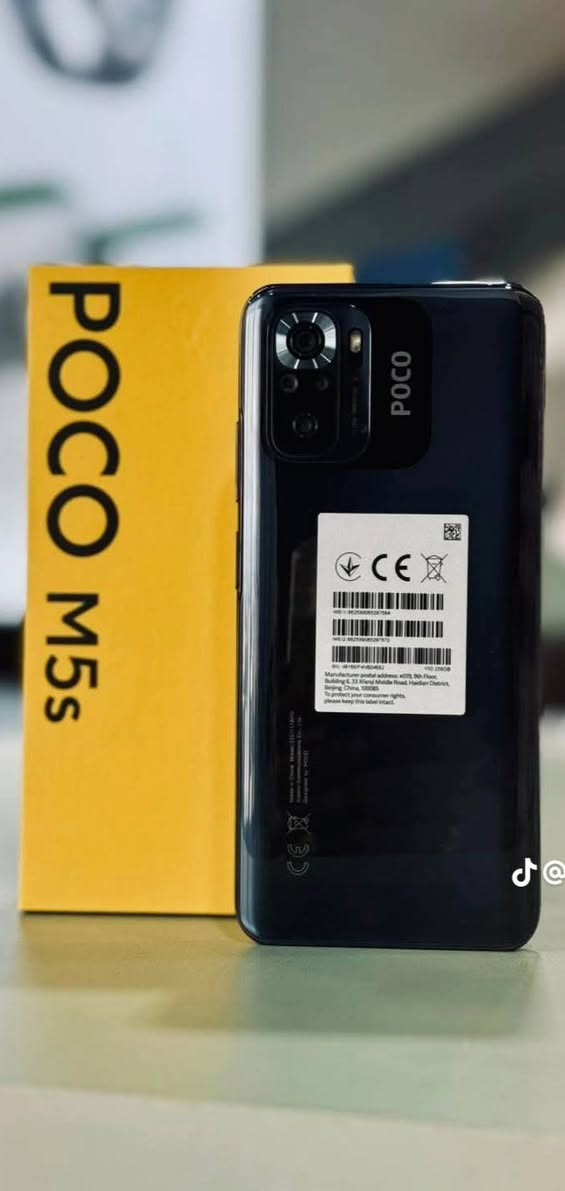 جهاز poco M5s بعده بكارتونه مامفتوح للبيع مستعجل علي ***********واتساب هم بي
