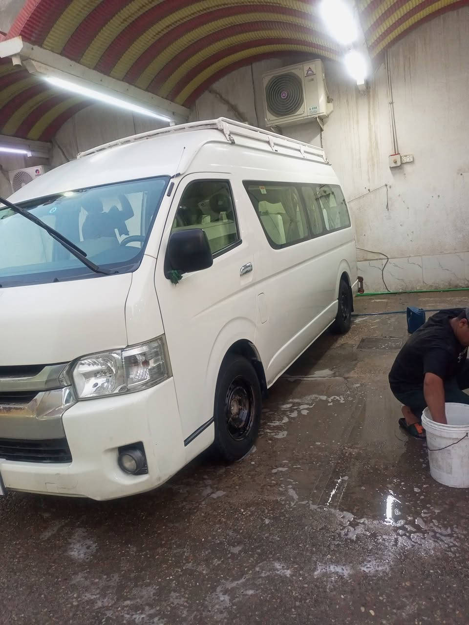 سلام عليكم هايس للبيع موديل 17كفالة عامة كاز بلاد رقم بصرة اي استفسار اتصال ***********العنوان بصرة شط العرب
