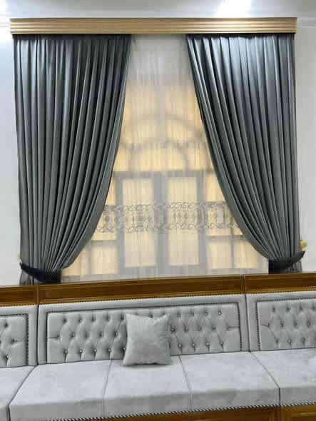 #عرض_لفترة_محدودة♦️75 ألف فقط + هدية ماسكات جانبية🎁 والتوصيل 5  الى جميع المحافظات 

الحمالات والماسكات هدية مع البردة🎀

أفضل أنواع الأقمشة 

▪️نوع القماش قديفةتركي (للجوانب)   5 أمتار لكل جانب يستعمل 2،5 خياط تكسير   ✌
والتول 4 متر مخيط ومبطن بستن 💖
سكه بنل تركي 2،5 مع ملحقاتها
 

🔹️بامكانك التأكد من الطلب قبل دفع المبلغ
 ملاحظة مهمه اذا كان قياس الشباك اكبر  يضاف على السعر عند ذكرك للتفاصيل

للأستفسار و طلب المعلومات الاخری مراسلة الصفحة أو الاتصال على الرقم التالي حصراً 
*********** روان  📲☎️واتساب + اتصال
