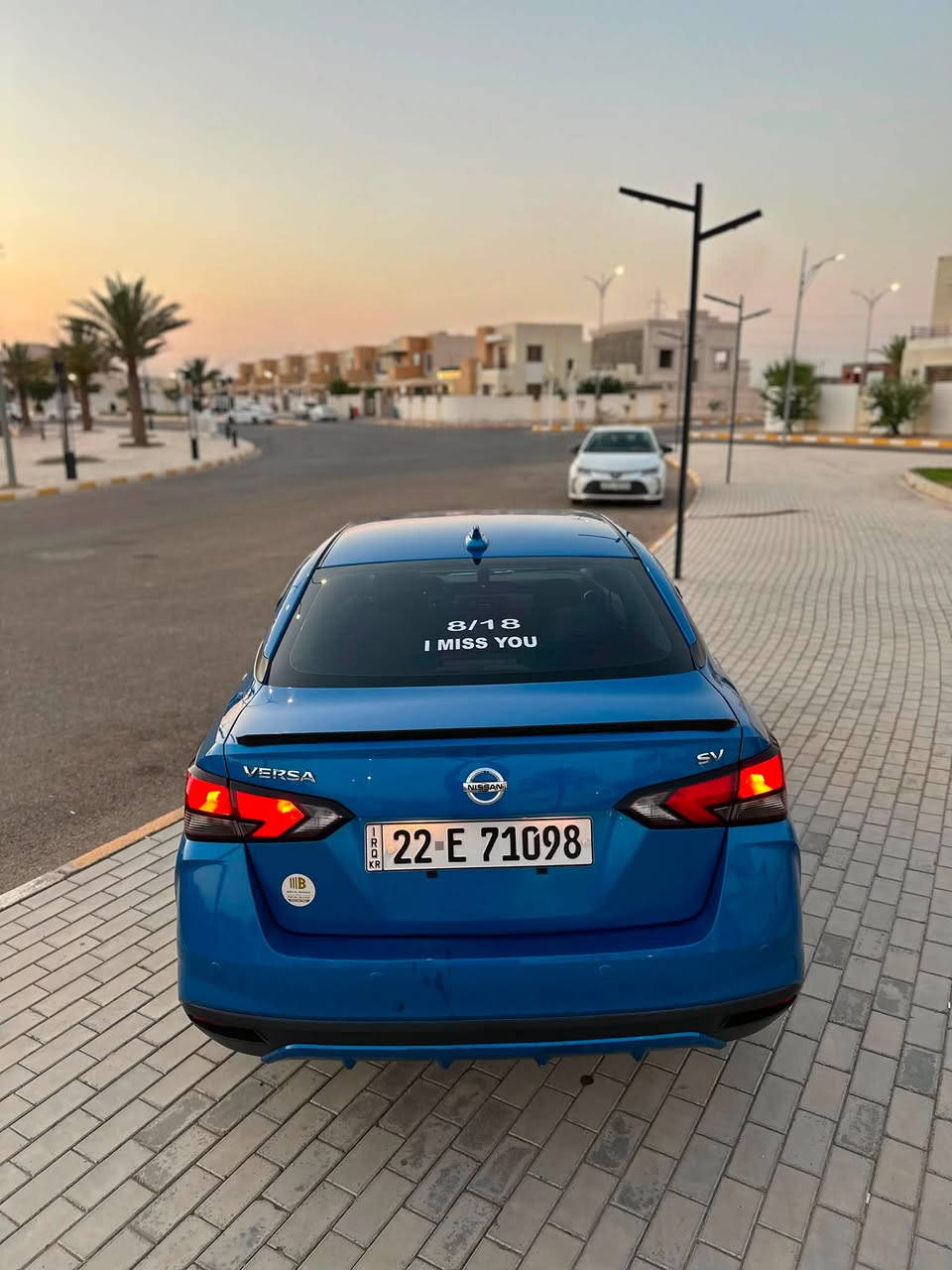 نيسان ڤيرسا 
2020
✅توقف ذاتي امامي وخلفي
تحديد مسار بصمة رادارات جانبية مفولة السيارة .

✅قطعتين ، چاملغ صبغ وباب السايق مبدل بلادي

✅محرك وگير مكفول شرط
تبريد ثلج 
✅سيارة تخبل وكعدتها ونصبتها بالشارع تخبل
✅التحويل شرط 

✅ماشية 135 الف كيلو 

✅تخم تاير جدييد 

مكان السيارة تكريت 📍
السعر118$ وبيها مجال 
***********
