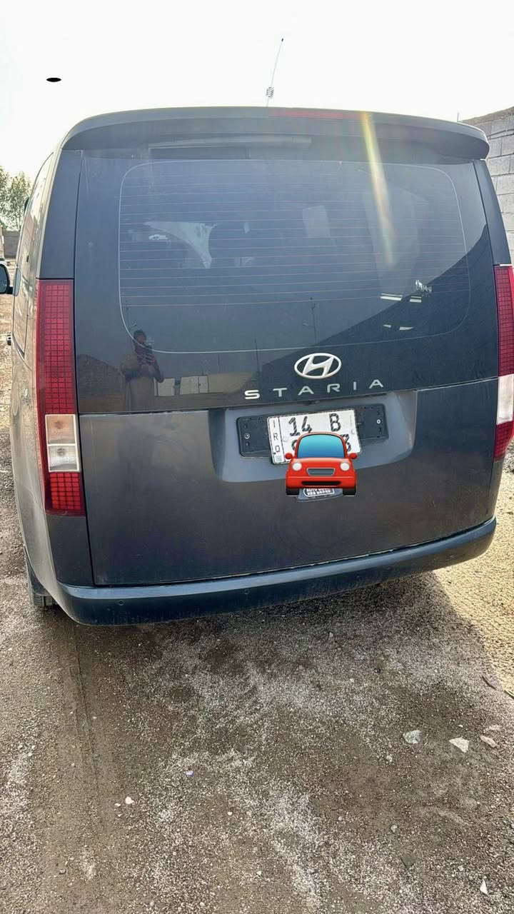 السلام عليكم
هيونداي ستاريه او ستاركس مديل 2022
وارد كوري مكفوله فول مواصفات قياده ذاتيه تثبيت مسار مثبت فتحه  فول على الاخير 
مكانها بصره 
***********
