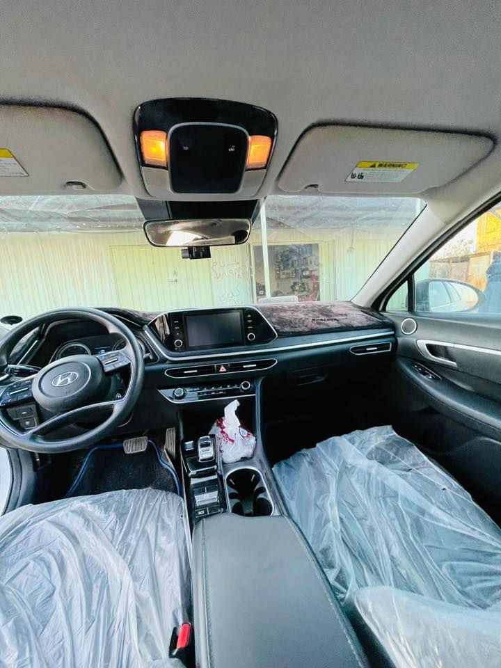 سوناتا موديل 2020 كلين بدون ضرر وارد أمريكي محرك 2500 سياره كلش جديده رقم أربيل بأسم البائع ***********
