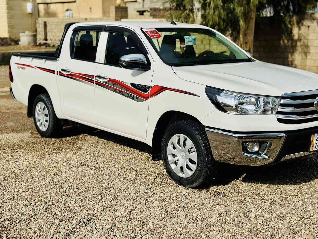 السلام عليكم 
هايلوكس عذاري 2025 مكفول كفالة عامه من الصبغ والضرر وشخط والبارد زيرو ماشيه 5 الالف رقم صلاح الدين دولي سنوية ل2030 تحكم استيرن حساسات مانع انزلاق إشارة بالمري محرك شرط ما مفتوح السيارة جديدة وضع شركة شرط
السعر 263 ويرهم مراوس مع سيارة اقل منها 
للاستفسار اتصل 
*********** 
***********
