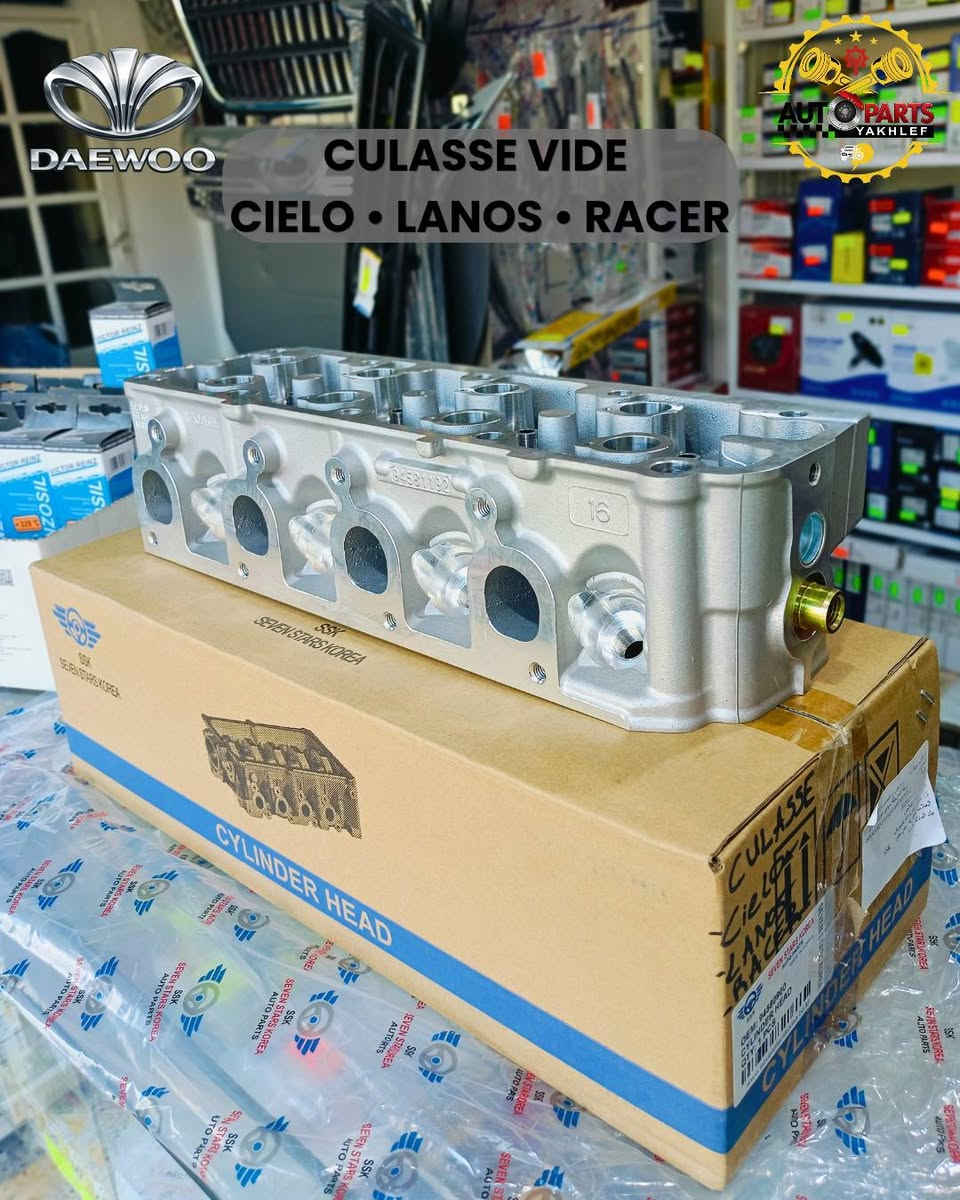 📢 متوفر الآن عند Yakhlef Auto Parts 📢

🔹 Culasse Vide

✅ مناسب لـ: 
✔️ Daewoo Cielo
✔️ Daewoo Lanos 
✔️ Daewoo Racer

🏷️ العلامة: SSK – Seven Stars Korea 🇰🇷

━━━━━━━━━━━━━━

🚚 التوصيل متوفر إلى جميع ولايات الجزائر ☑️

📍 العنوان: حي الفجر، الزمالة، وسط مدينة باتنة

🗺️ https://maps.app.goo.gl/eskrzy7t23LieL6S8

📞 للطلب أو الاستفسار: 
0661376208 
0562443990

━━━━━━━━━━━━━━

✨ Yakhlef Auto Parts — الجودة والثقة هي الصح ✨

#YakhlefAutoParts #Culasse #SSK #SevenStarsKorea #Daewoo #Cielo #Lanos #Racer #PiecesAuto #Batna #قطع_غيار_سيارات  #دايو #لانوس #رايسر


**إذا كنت صاحب هذا الإعلان وتريد حذفه لأي سبب، رجاءا أرسل رسالة إلى الدعم الفني**