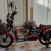 دراجة كهربائية • بطارية جديدة • حجم كبير