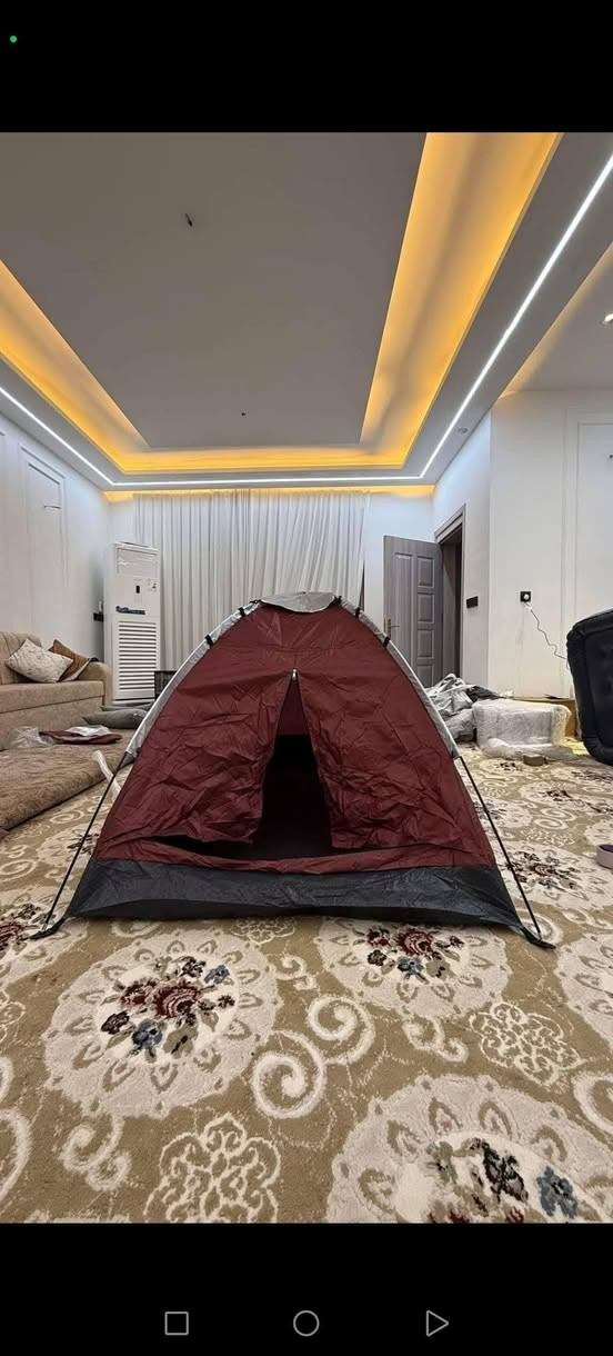 خيمه جديده اوتماتيك قماش مطري  كامل ملحقات
 سعر 20  الف اول تم. يوجد توصيل *********** بي واتس اب...
