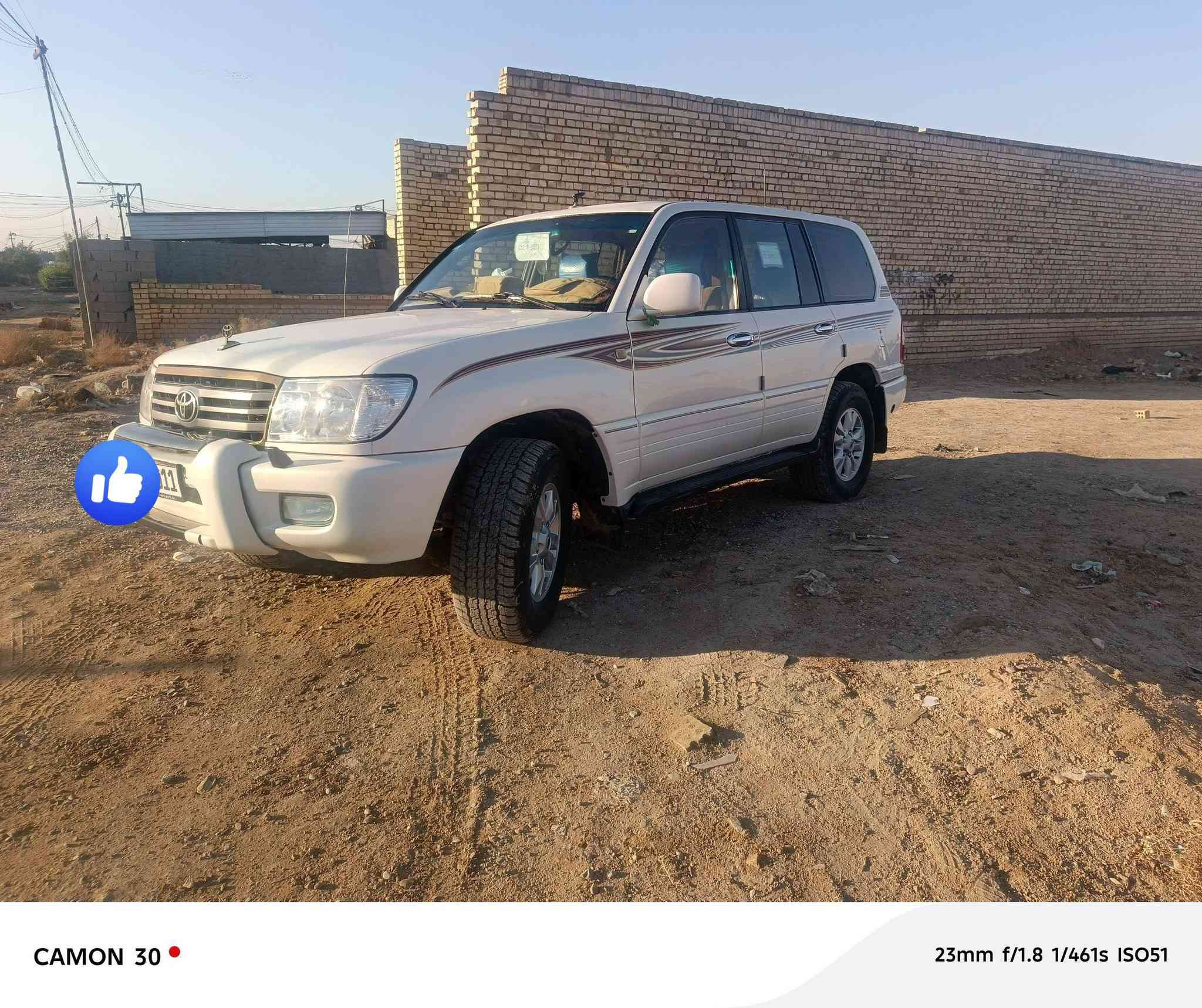 السلام عليكم
الاندكروز موديل 2000 بغداد سيارة جديده 

مكفولة من كلشي بس مصبوغة حزام جمالية

مكفولة من ضربة من كص من لحيم مكينة 8 سلندر بل باكيت منزليهاا جديدة كير اوتماتيك دفع رباعي شغال 

سيارة ب اسمي سنوية الى 29 تبريد خمس قطع ثلج كهربايات كلها شغالة 
سيارة نضيفة بمعنى الكلمة تخم تاير حتة السبير جديد 
عنوان السيارة بغداد فلكة حي النصر 

الرقم ***********
