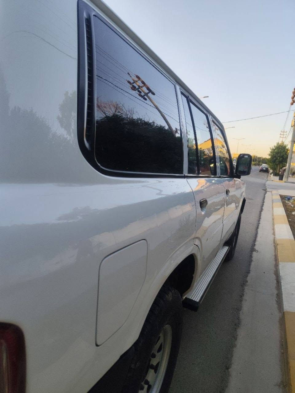 پاترۆڵ 2002 محسن
دوو پەڵە بۆیاخی هەیە
تەقیوی نییە لەوی بەتانە هەمووی بەشەرت 
گێڕو مەیکنەو ئاکسلی بەشەرت چوار تایەی دەنلوبی لەژێرایە، سەنەوی تازەیە ناوی نییە لەحاسیبە 
ژێری تازە داگیراوە  تەقەو ڕەقەی نییە کلاچو عەینەی  بیلادی لۆکی خراوەتە سەر ناو جوانە بەرگە دەرگاو گاعی بیلادە سعری 105گڵاو معامەلەیەکی کەم *********** السليمانية, العراق
