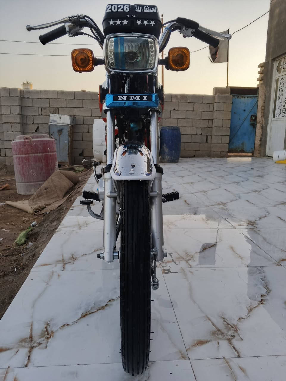 سلام عليكم دراجه نامه شلامجه بعده زيرو موديل 25 بدون سعره 875وبيه مجال *********** مكان المجر السعيده
