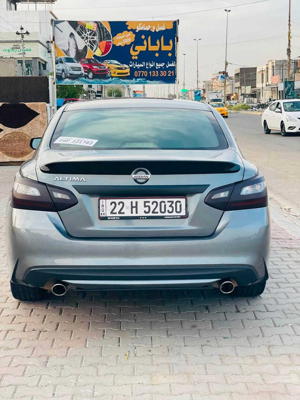 نيسان التيما موديل 2018 SV

                                                        سعر113$ مجال قليل

سنوية رقم هزه جديد لحد 2030 شرط تحويل غرامات
گير محرك بشرط مامفتوح بدون صوت بدون بخار
سيارا جامرلغ امامي صبغ بدون دواخل بدون ارباك 

مكاني كركوك
رقم موبايل ***********
*********** كركوك, العراق
