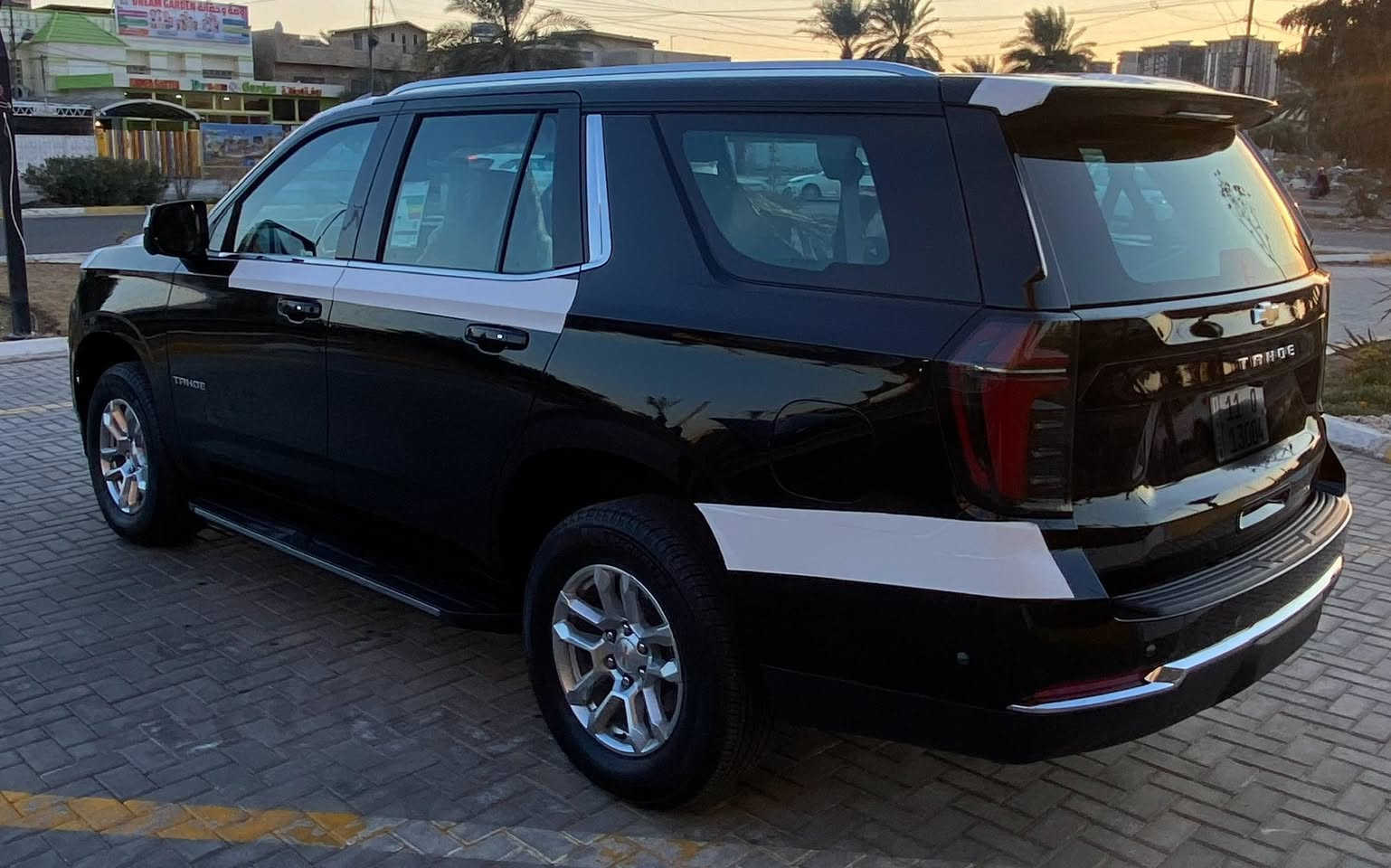 تاهو 2025 Ls خليجي شركة المنصور ام الضمان اخت الزيرو ماشيه 7000 مغلفه ppf بالكامل شاشه دجتل كير بالستيرن 5 كامرات 5 بصمات كراسي كهرباء رادار امامي وخلفي جانبي حساس امامي خلفي هند بريك بصمه داتا شو تحذير كرسي هزاز رقم بغداد مكاني بغداد الكرخ 
للاتصال ***********
