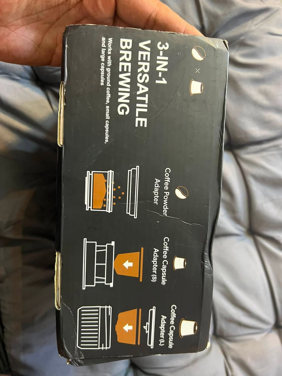 جهاز قهوه محمول شحن تايب سي 3x1
جديد باللوك طلعلي بالامزون كامل الملحقات ماركه PORTABLE

السعر 35 والتوصيل مجاني لكافه المحافظات العراقيه


**إذا كنت صاحب هذا الإعلان وتريد حذفه لأي سبب، رجاءا أرسل رسالة إلى الدعم الفني**