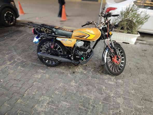 دراجة إيراني محرك ٢٠٠ موديل ٢٠٢٥ دراجة زيرو ما ماشية هواي ٩٠٠ الف وبيه مجال ***********
