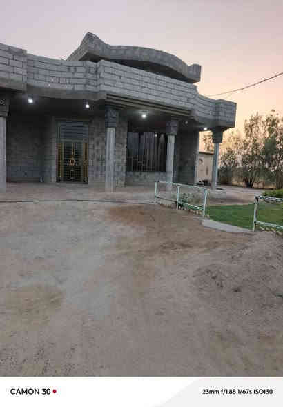 سلام عليكم
بيت كامل مساحه 300 كامل سيراميك
ارضيه وجدران مي كهربا. مجاري قريب عل شارع ***********?
