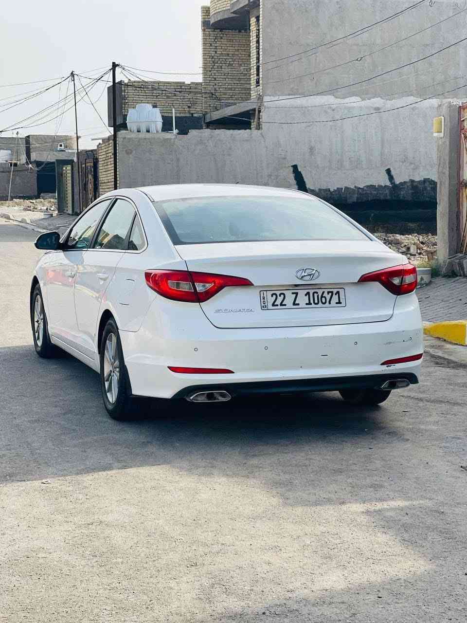 السلام عليكم للبيع او مراوس سوناتا خليجي 2016 مكينه 2400 دوش ماشيه 140الف كيلو السيارة جاهزة للاخير مكينه مفتوحه بدون حاديث والسونار مرفق ويه الصور رقم اربيل دولي بأسمي سنوية لل27 السعر 160 وبيهه مجال قليل مكان السياره بابل مسيب للاستفسار الاتصال ع الرقم ***********
