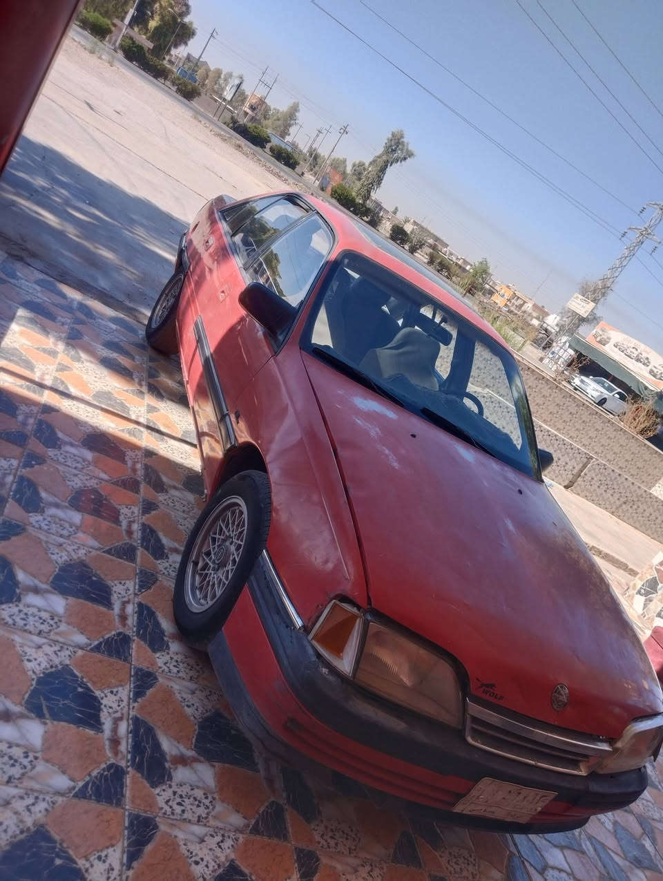 سلام عليكم ورحمة الله وبركاته
احبتي الكرام سيارة اوپل اوميكا احمر  
موديل ٩٣ Gl محرك ٢٠ للبيع 
سنوية جديدة إلى ٢٠٢٨ مشروع وطني مع بطاقة بنزين
بشرط كير ومحرك وتحويل مباشرة 
ورايد ب ٢٩$ وبيه مجال للطيبين 
عنوان كركوك قضاء داقوق
***********
