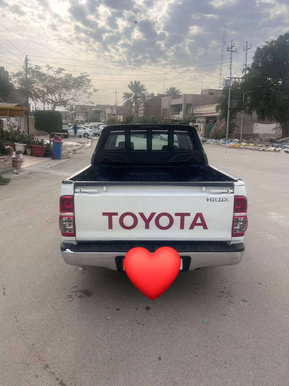 السلام عليكم
بيكم هايلوكس 2014كويتي ويل كب تخم تاير صدر كير مكينه كفاله ماشيه 160الف رقم ذي قار تحويل ثاني يوم رقم انكليزي السياره حلوه و جاهزه ما بيهه نقص

السعر 180

 العنوان بغداد 

للاتصال ***********

***********

ملاحظة (مكلف بل نشر )
