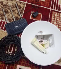 منظومه انترنيت كامله للبيع راوتر+نانو+يوبيس مكاني الرمادي  07825240625