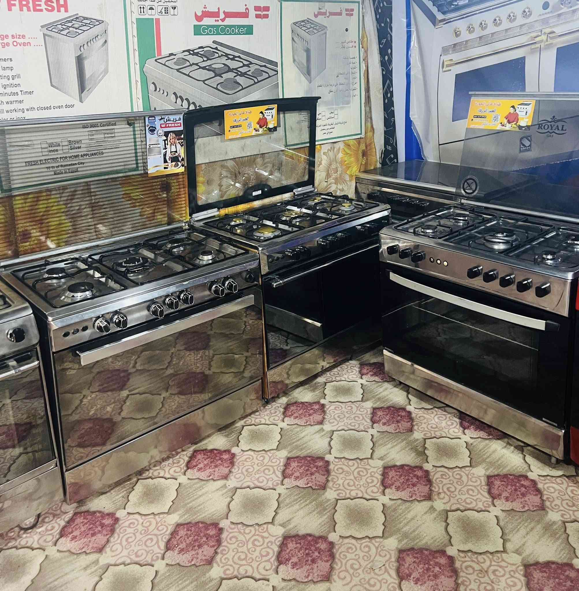 اليوم العرض يختلف يومين فقط طباخات مستعمل نضيف 165 الف فقط شرط الفخص 5 مشاعل وفرن فوك وجوه كربلاء حي الغدير *********** بيت مومحل غير متواجد ع فيس فقط اتصال و وات ساب
