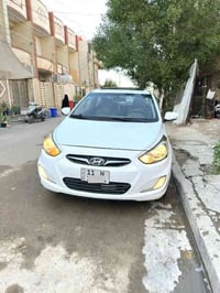 اكسنت موديل 2014 خليجي ماشية (132) رقم بغداد انكليزي الجديد  باسمي سنو...