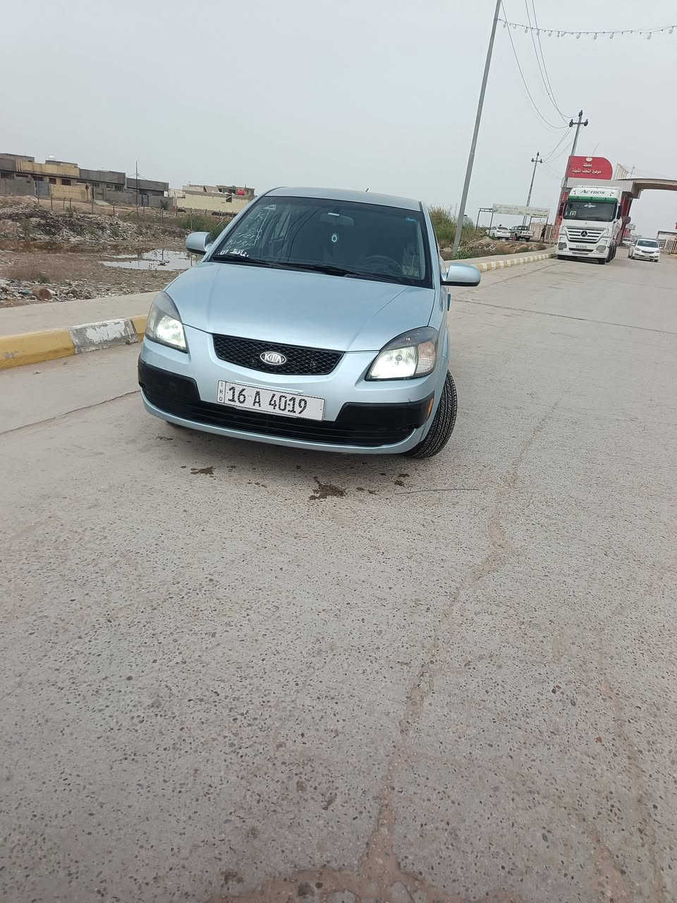 للبيع كيا ريو موديل 2006 وارد أمريكي بيع أو مراوس
سيارة مكينه وكير أوتو وحداديه وتخم تاير وكهربائيات كفاله 
مكينه 1600 شرط لابخار ولاتنقيص سيارة شاشه كامرا جاهزه ورقم قادسيه مميز دولي شرط مداور بيها جاملغ امامي وصبغ( حزام )مكانها نجف كوفه السعر ٧٢ بيها مجال قليل ***********
