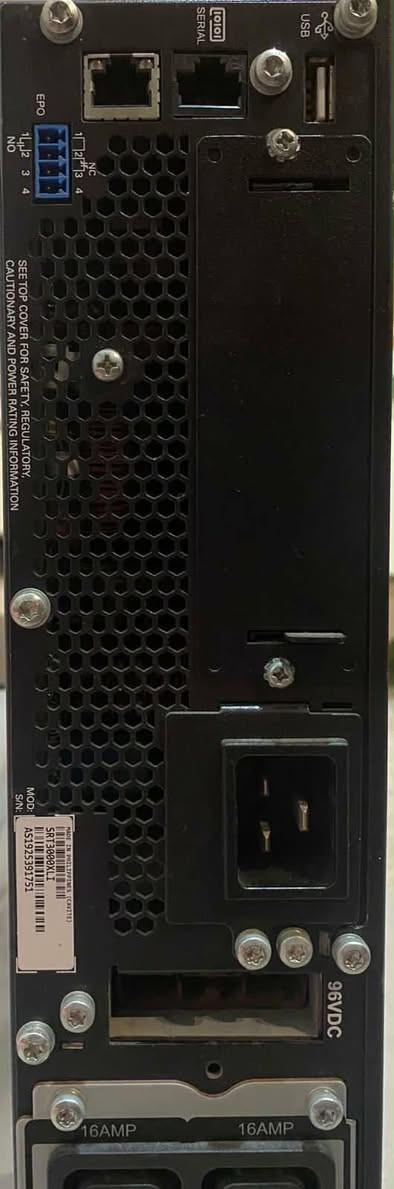 UPS ماركة APC
2.2kv 10A
32عدد باتري 12 v
250الف


**إذا كنت صاحب هذا الإعلان وتريد حذفه لأي سبب، رجاءا أرسل رسالة إلى الدعم الفني**