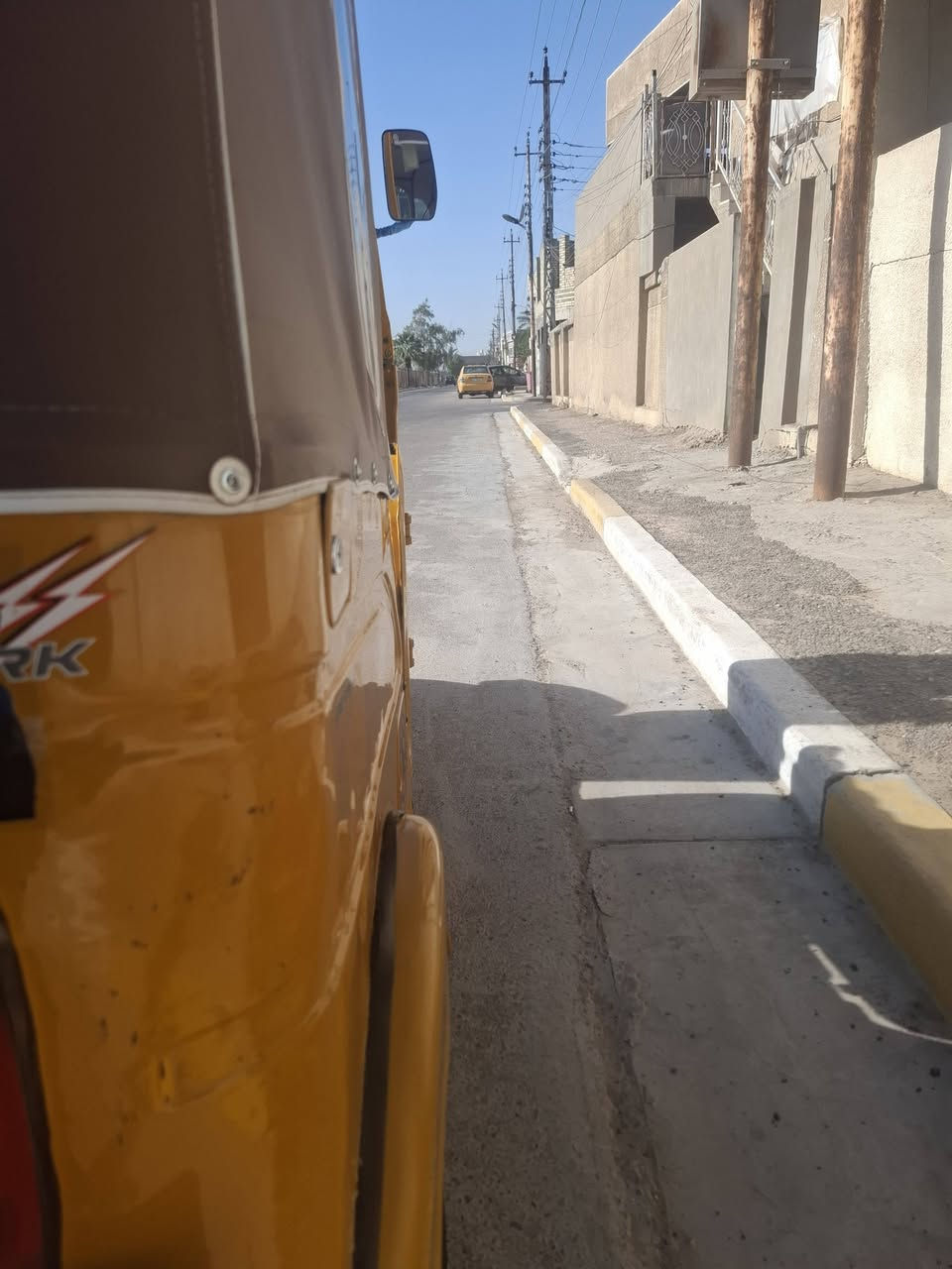 السلام عليكم ورحمة الله وبركاته  تكتك 21 شهر 5 رقم بغداد تحويل ثاني يوم السعر ب7400 بيها مجال بسيط عنوان بغداد الدوره ابو دشير ***********
