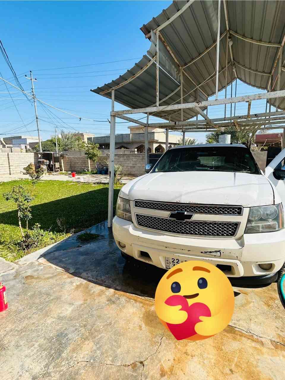 السلام عليكم تاهو للبيع ١٠. رقم اربيل بسمي مواصفات Ltzمعروفه المواصفات مايحتاج يعني فول السعر ١٦٥ المكان تكريت قضاء العلم وهذا رقمي *********** وحياكم الله  السياره حداديه امامي خلفي
