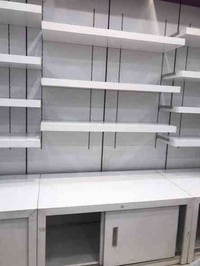 رفوف مع لوكرات للبيع بغداد واتساب 07901317280 33 رف + 13 لوكر   السعر ...