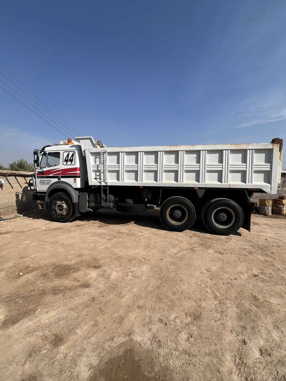 السلام عليكم للبيع قلاب ألبي كرواتي موديل 95 مكينه 44 مجموعه جيف تخم تاير جاهزه للعمل رقم إنكليزي باسمي مداور ثاني يوم المكان السماوه الاستفسار ***********محمد
