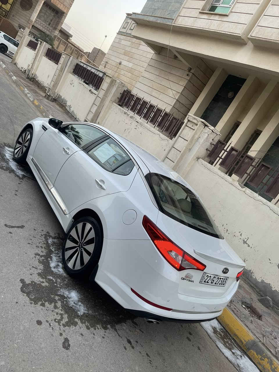 السلام عليكم اوبتماا 2012 خليجي فول مواصفات عدا الفتحه 
السياره كفاله عامه جديده معنى الكمه رقم اربيل الدولي
تحويل أو وكاله مواصفات 
محرك 2400 دبل كزوز 
بصمه تشغيل وابواب وصندوق 
لد امامي + لد خلفي 
كامره خلفيه تبريد قطعتين 
يدات نيكل داخل وخارج 
حداديه جديده + تخم تاير جديد 
السعر 140 وبيه مجال بسيط 
مكان السياره واسط نعمانيه للاتصال ***********
