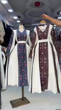 فستان رمضاني • دابل تركي • مقاسات ٣٨-٤٨