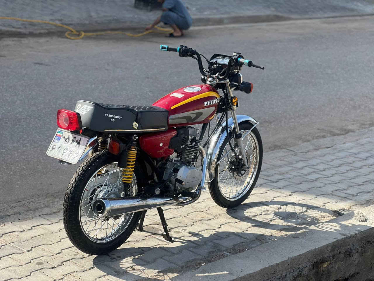 سلام عليكم دراجه مال ايران مكينه بيشرو 5 كير الخاص محضور رقم *********** الاستسفار
