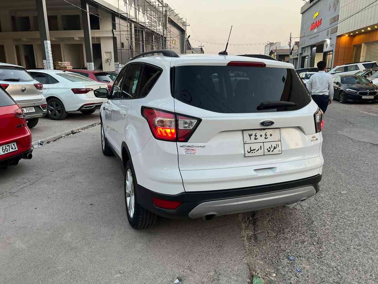 اسكيب ٢٠١٨ AWD
محرك ١٥ توربؤ فور ويل

مواصفات se

كشن هيتر
شاشة و كاميرا

بونيد مصبوغ بدون دواخل بدون ارباك

اثنين ماكن شوية تعديل بارد
محرك مفتوح بدون دخان و صرف بشرط

سعر ٩٨ و مجال
مكان اربيل
***********
